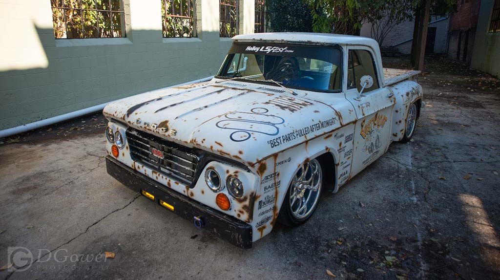 A Cone-Dodging Dodge D100 Pickup TREMEC 1