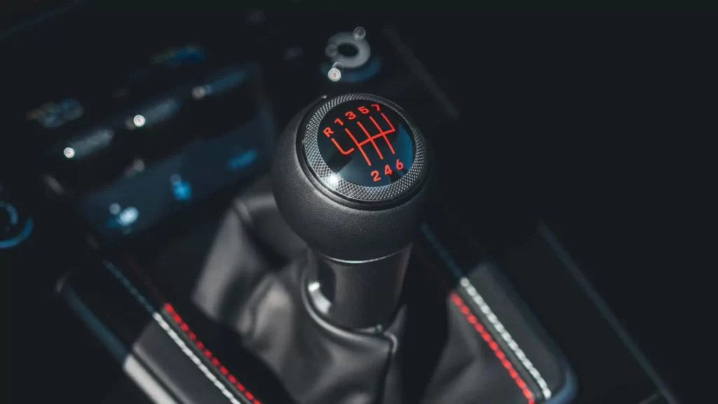 Stick shift manual transmission